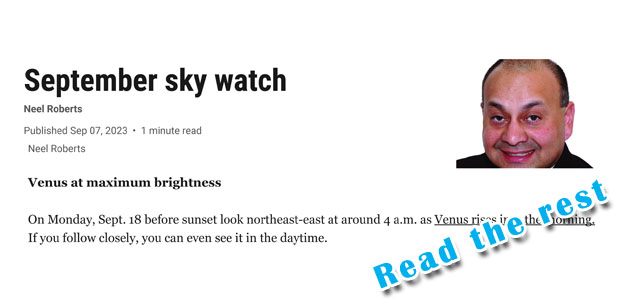 September Sky Watch